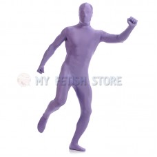 Full Body Light purple Lycra Spandex Bodysuit Solid Color Zentai suit Halloween Fancy Dress Costume Full Body Light purple Lycra Spandex Bodysuit Solid Color Zentai suit Halloween Fancy Dress Costume